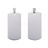 Tarnish Resistant 304 Stainless Steel Big Pendants LS-STAS-I140-19B-S-2