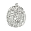 Brass Micro Pave Cubic Zirconia Pendants KK-I719-41P-1