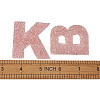 Alphabet Rhinestone Patches FW-TAC0001-01D-8