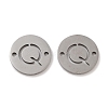 Non-Tarnish 201 Stainless Steel Hollow Flat Round Links FIND-R149-03Q-P-1