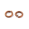 Brass Open Jump Rings KK-G514-01A-R-2