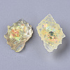 Transparent Epoxy Resin Cabochons CRES-T020-03D-3