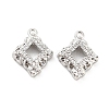 Brass Micro Pave Cubic Zirconia Pendants KK-E090-16P-1