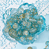 2 Bags Transparent Acrylic Beads MACR-PA0001-17A-6