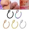 316 Surgical Stainless Steel Clip on Nose Rings WGA7223-03-2