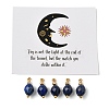 Natural Lapis Lazuli Pendants GG-CBACE45-03G-02-1