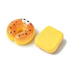 Opaque Resin Imitation Food Decoden Cabochons RESI-H159-01-2