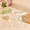 24 Strands 24 Colors Electroplate Glass Beads Strands EGLA-GO0001-10-4