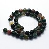 Natural Indian Agate Beads Strands G-I199-05-8mm-2