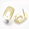 Alloy Stud Earring Findings PALLOY-T065-05-2