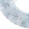 Natural Aquamarine Beads Strands G-L537-010A-2