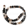 Natural Dragon Veins Agate Beads Strands G-G177-E23-01-4