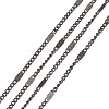 304 Stainless Steel Figaro Chains CHS-N002-03EB-1