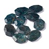Faceted Natural Apatite Beads Strands G-H242-01C-2