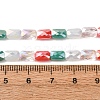 Electroplate Glass Beads Strands EGLA-D300-05-16-4