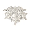 Maple Leaf Shape Alloy Brooch JEWB-U006-04P-1