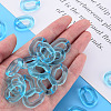 Transparent Acrylic Linking Rings MACR-S373-19-B06-6