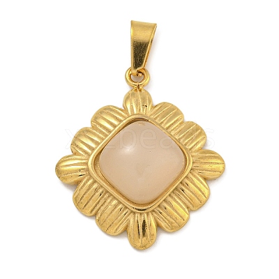 Ion Plating(IP) 304 Stainless Steel Pendants STAS-U024-11G-1
