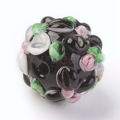 Handmade Lampwork Beads LAMP-P051-H06-1
