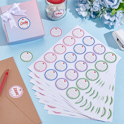 Paper Self Adhesive Stickers DIY-WH0349-529-1