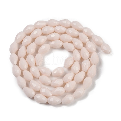 Opaque Solid Color Beads Strands EGLA-N013-P8mm-D08-1