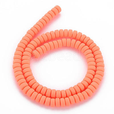 Handmade Polymer Clay Beads Strands LS-CLAY-N008-39-1