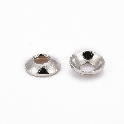 Brass Tiny Bead Cones X-KK-O043-04P-1
