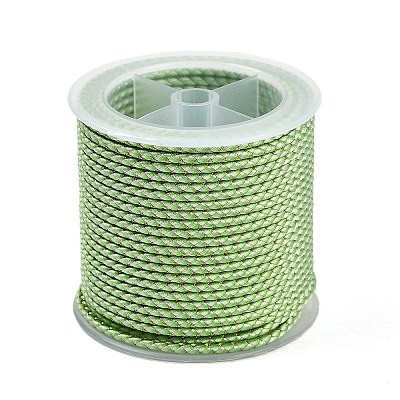 11M Polyester Braided Cord with Cotton Core & Metallic Thread OCOR-Z006-01-15-1