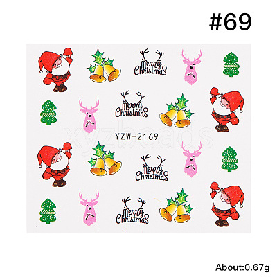 3D Christmas Nail Stickers MRMJ-Q058-2169-1