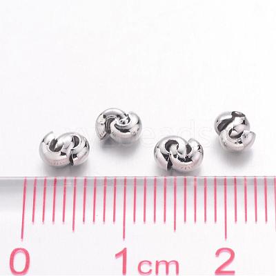 Iron Crimp Beads Covers IFIN-H028-NFN-NF-1