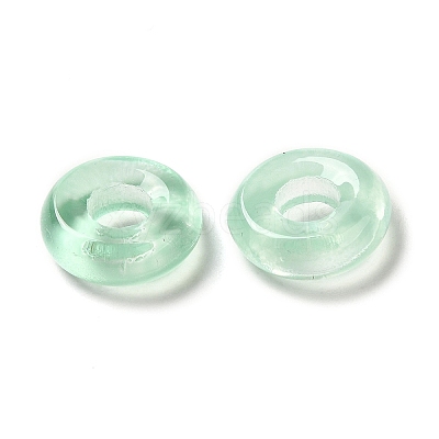 Transparent Glass European Beads X-GLAA-A012-03-1
