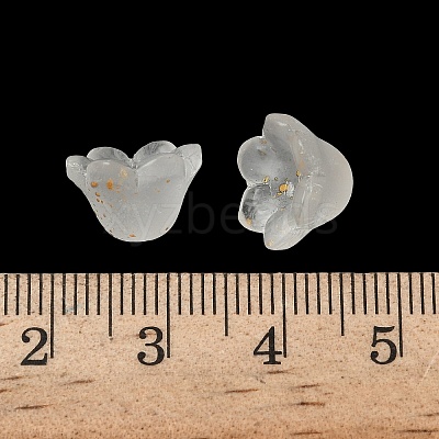 Frosted Glass Bead Cap FGLA-C001-01L-1