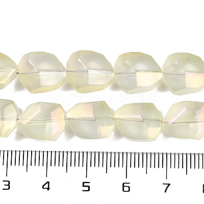 Electroplate Glass Beads Strands EGLA-C009-01A-FR01-1