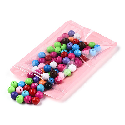 Macaron Color Plastic Yin-yang Resealable Bags OPP-N001-01C-04-1