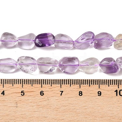 Natural Ametrine Beads Strands G-C273-A01-02A-1
