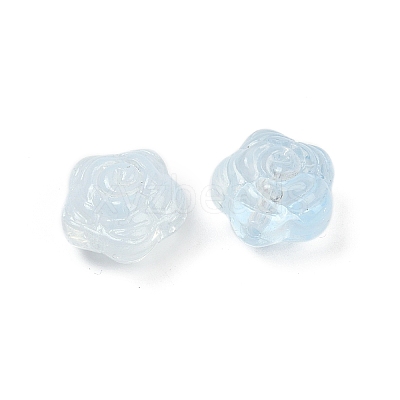 Transparent Glass Beads DGLA-E004-04F-1