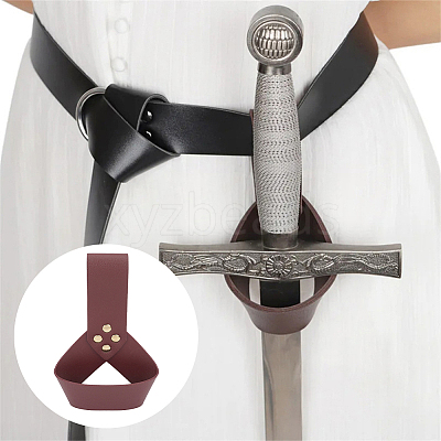 Imitation Leather Knife Sword Sheaths FIND-WH20007-83A-02-1