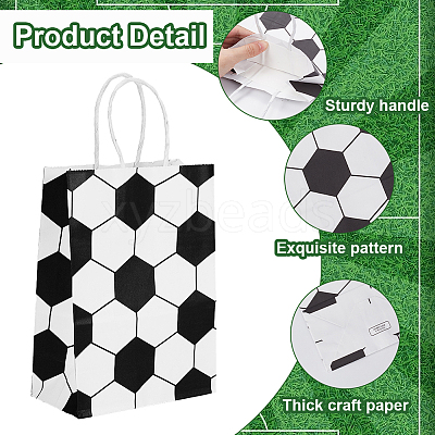 Rectangle Paper Gift Bags with Handle ABAG-WH20001-10D-1