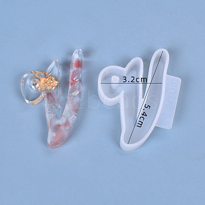 Letter DIY Silicone Molds LS-DIY-I034-08V-1