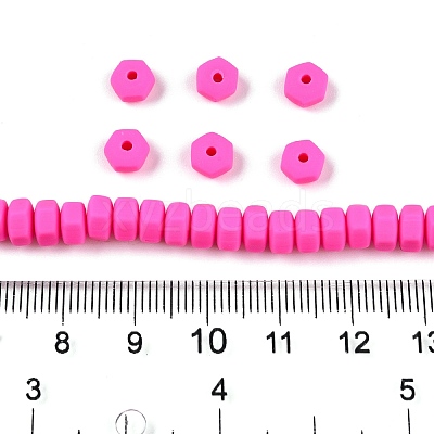 Handmade Polymer Clay Beads Strand CLAY-T021-01I-1