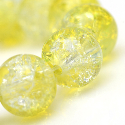 Baking Paint Crackle Glass Beads Strands X-CCG-S001-6mm-04-1