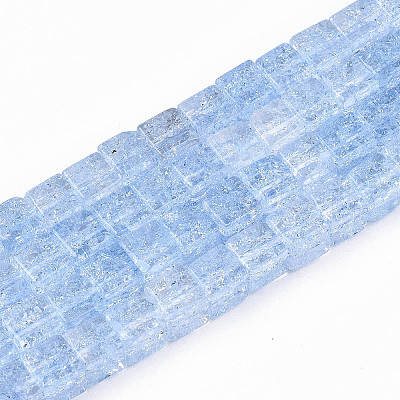Crackle Glass Beads X-GLAA-S192-005E-1