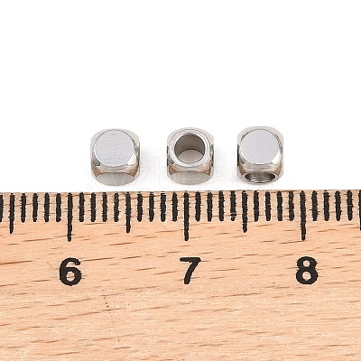 Tarnish Resistant 304 Stainless Steel Spacer Beads STAS-L233-062P-1