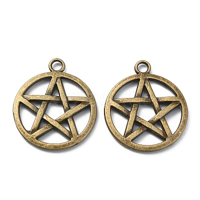 Tibetan Style Alloy Pendants FIND-WH0110-AB-1