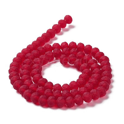 Transparent Glass Beads Strands LS-EGLA-A034-T3mm-MD07-1