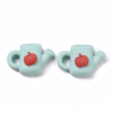 Opaque Resin Cabochons X-RESI-H142-A05-1