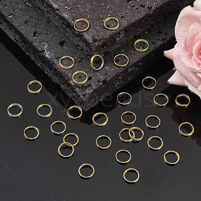 Iron Split Rings JRD10MM-01G-01-NF-1