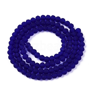 Transparent Glass Beads Strands EGLA-A044-T3mm-MD06-1