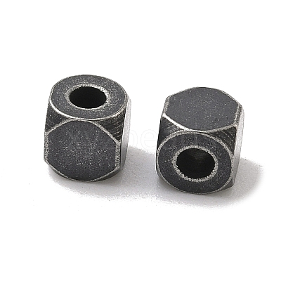Retro 316 Surgical Stainless Steel Spacer Beads STAS-L307-09AS-02-1