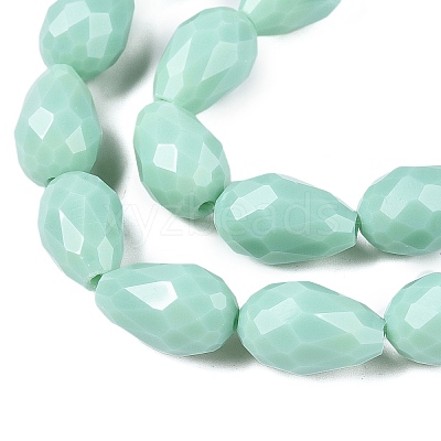 Opaque Solid Color Beads Strands EGLA-N013-P10mm-D14-1